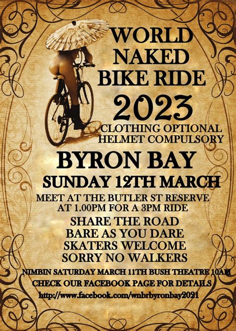 world naked bike ride 2023|List of rides